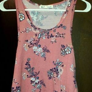 Dressy Floral Tank